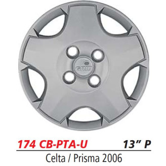 CALOTA ARO 13 CHEVROLET CELTA/PRISMA 2006 174CB-PTA-U